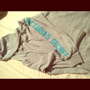 VS grey hoodie